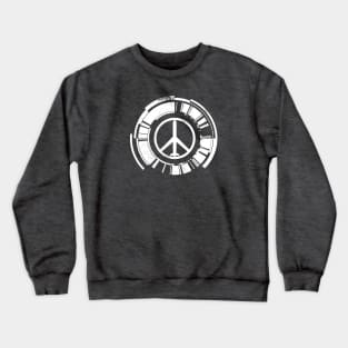 Walker of Peace [White] Crewneck Sweatshirt